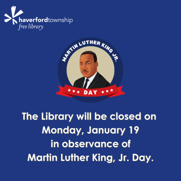 Library Closed for MLK Day